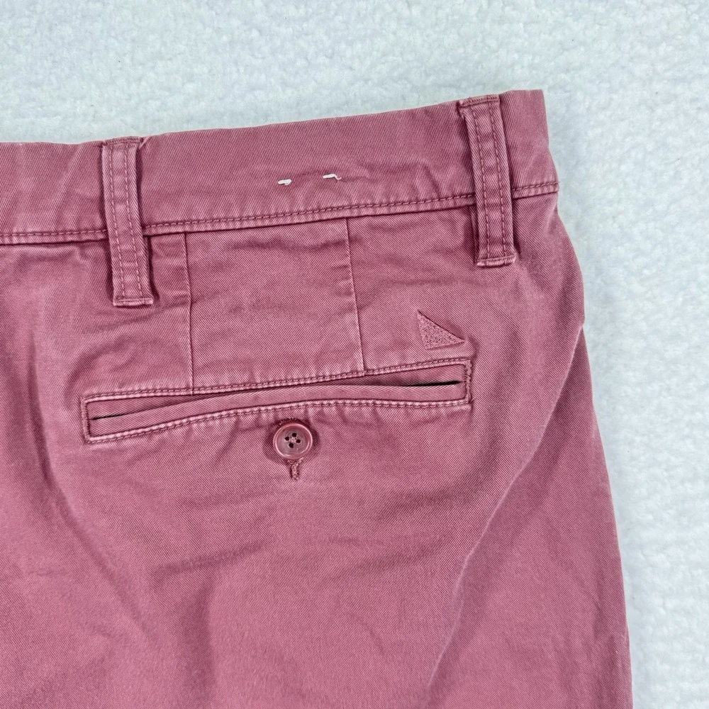 UNTUCKit‎ St. Vincent Chino Shorts Mens 34 Dusty Rose Pink Stretch Cotton Preppy